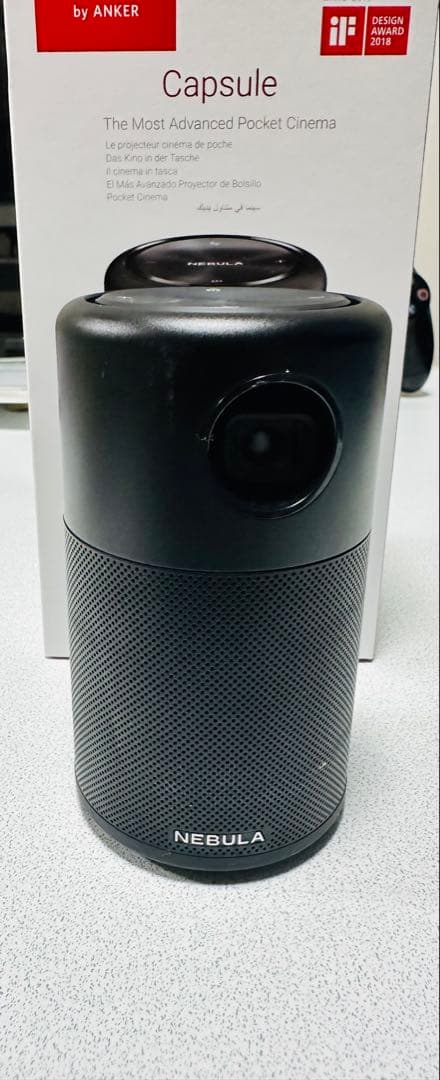 NEBULA プロジェクター 本体、三脚、専用ケース