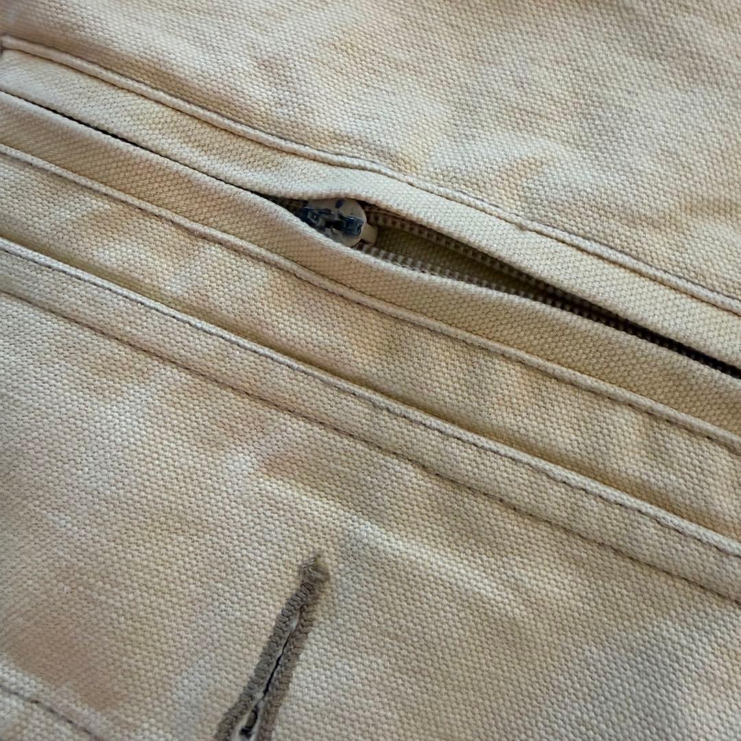 80s Schott ダック地 ワークジャケット 茶タグ USA製 Lサイズ