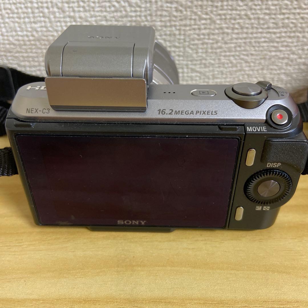 。【ジャンク品】ソニー SONY NEX-C3 デジカメ