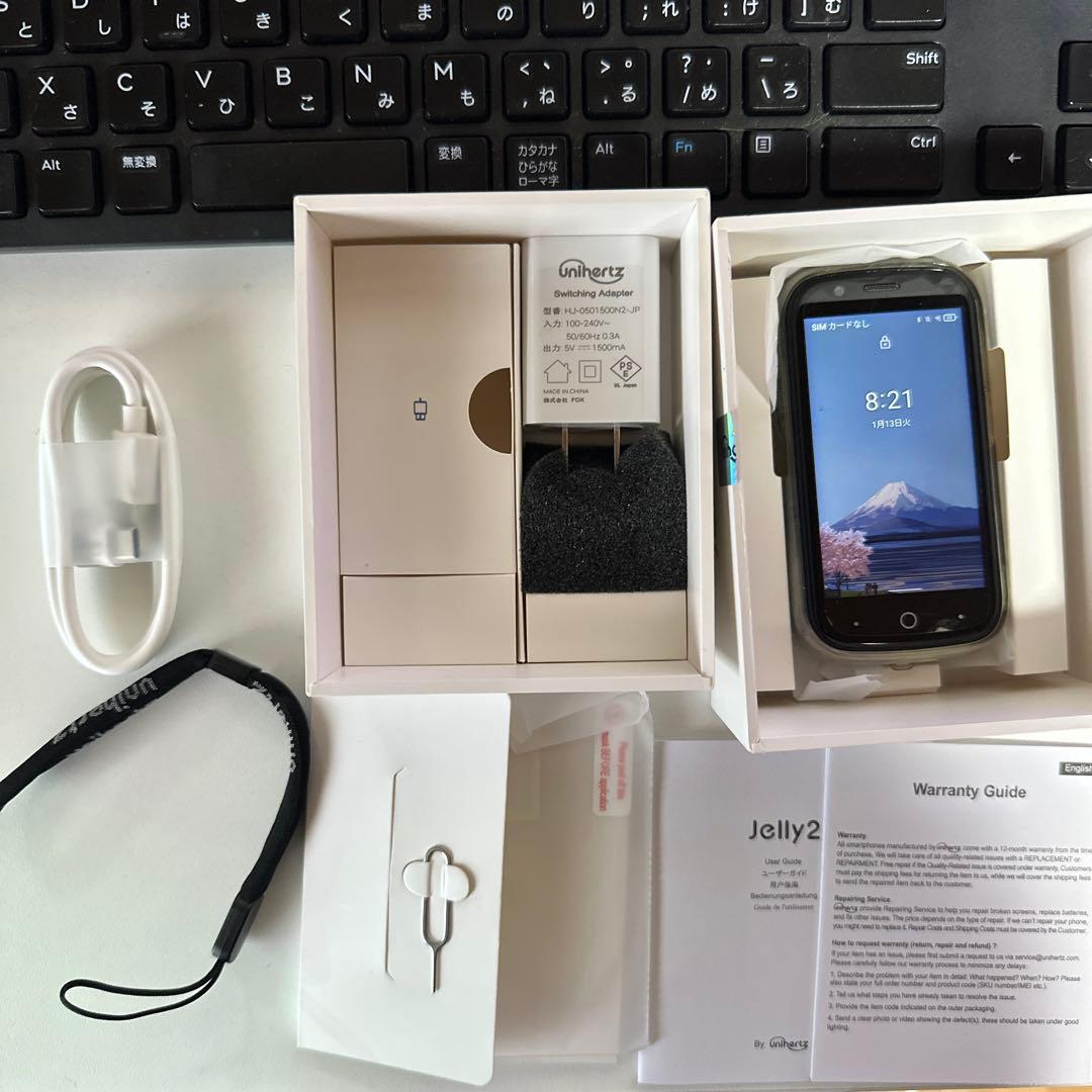 Unihertz Jelly 2 本体 付属品付き