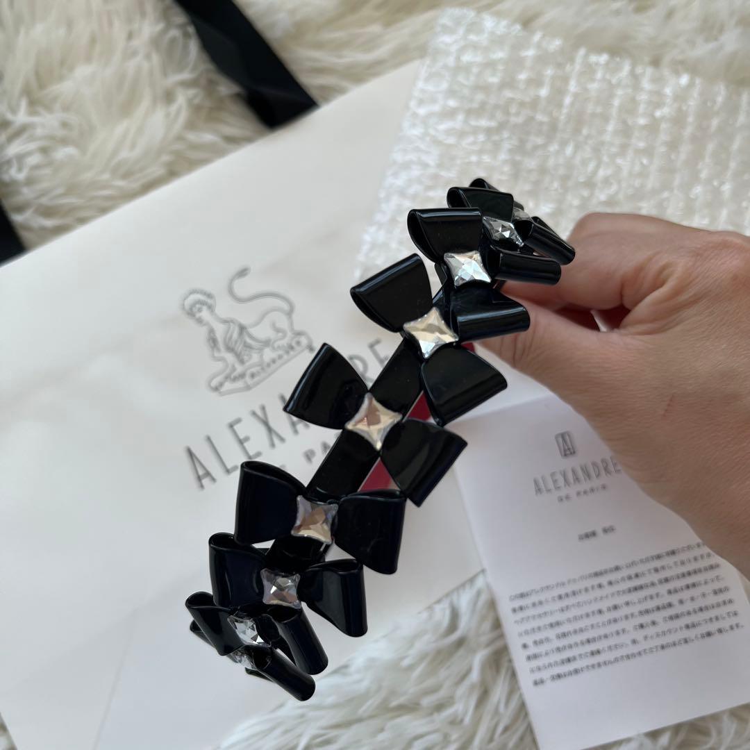 ALEXANDRE DE PARIS カチューシャ　リボン