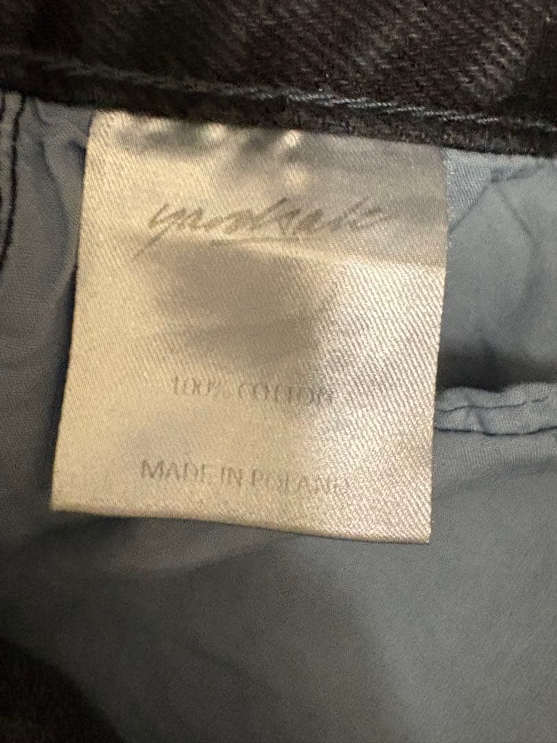 正規品yardsaleダーク バギージーンズ