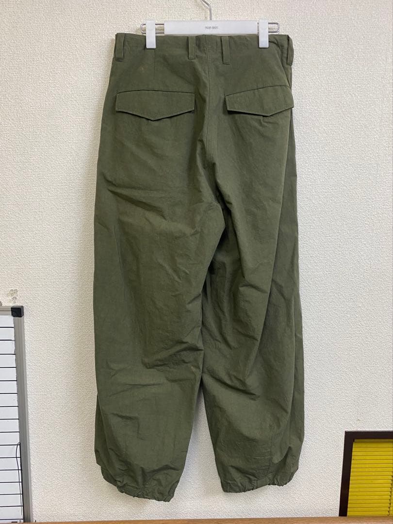 パンツ stein MILITARY OVER TROUSERS