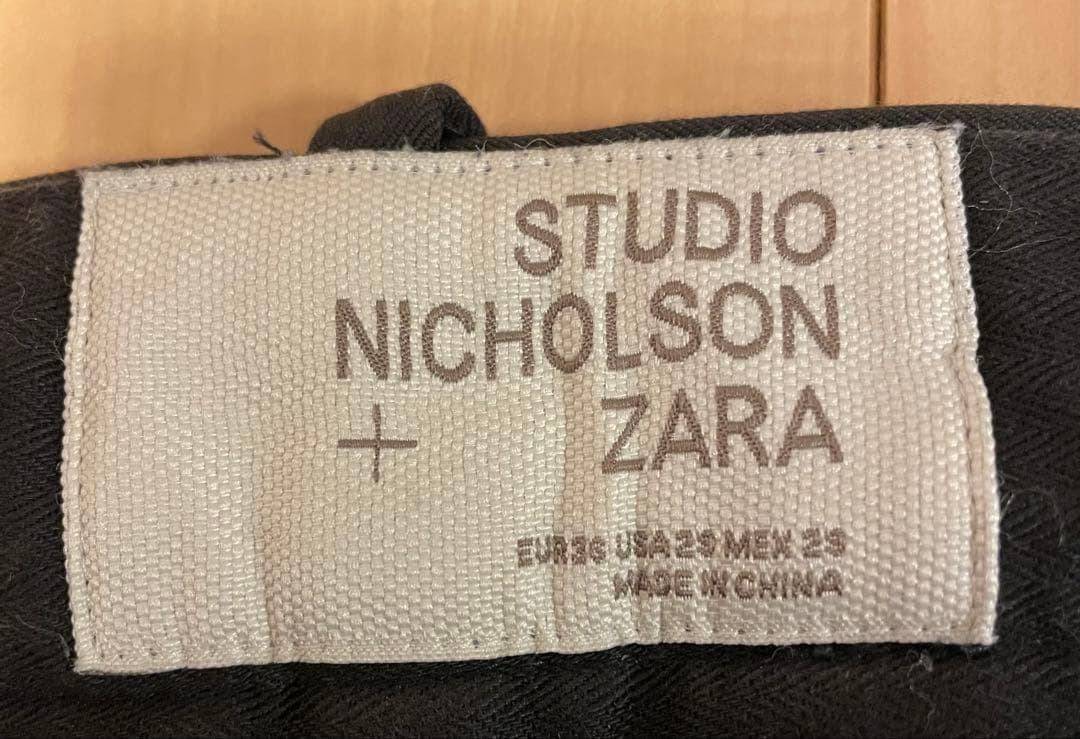 ZARA × STUDIO NICHOLSON ワイドレッグパンツ　EU36