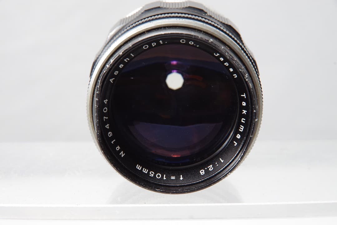 送料無料 限定１個 タクマー 105mm F2.8 単焦点 オールドレンズ