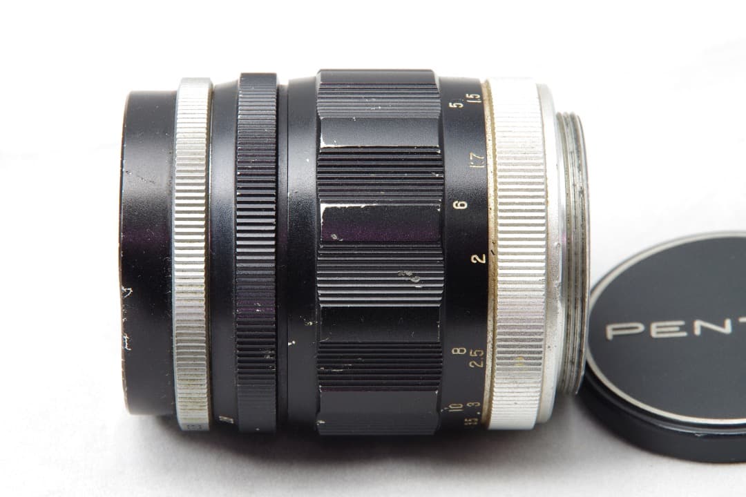 送料無料 限定１個 タクマー 105mm F2.8 単焦点 オールドレンズ