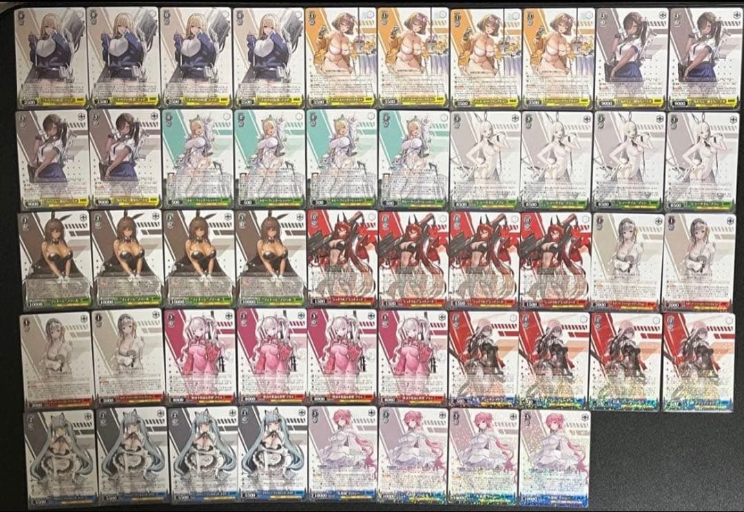 【勝利の女神:NIKKE】ヴァイスシュヴァルツ RR以下全種類4コンセット