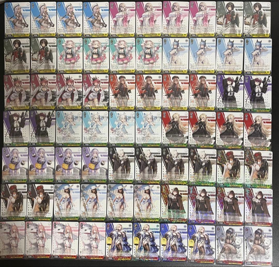 【勝利の女神:NIKKE】ヴァイスシュヴァルツ RR以下全種類4コンセット