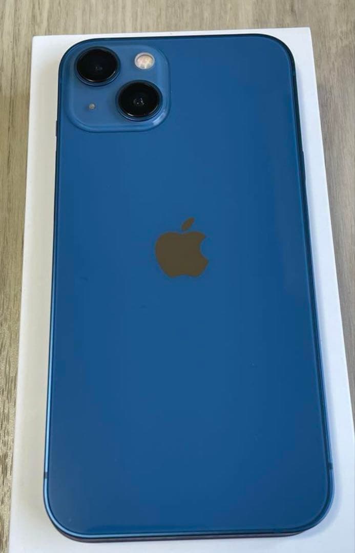 【新品同様★電池新品】iPhone 13 mini ブルー　128GB