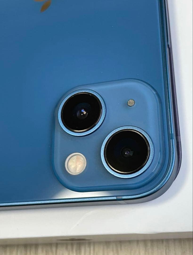 【新品同様★電池新品】iPhone 13 mini ブルー　128GB