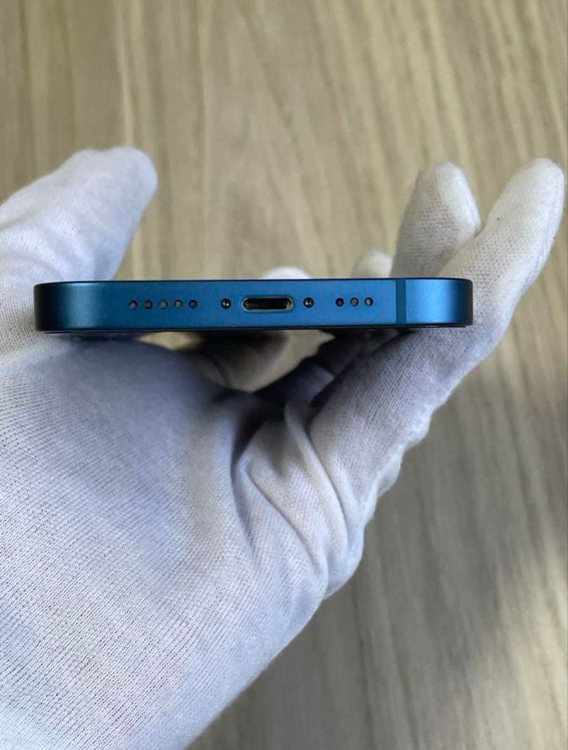 【新品同様★電池新品】iPhone 13 mini ブルー　128GB