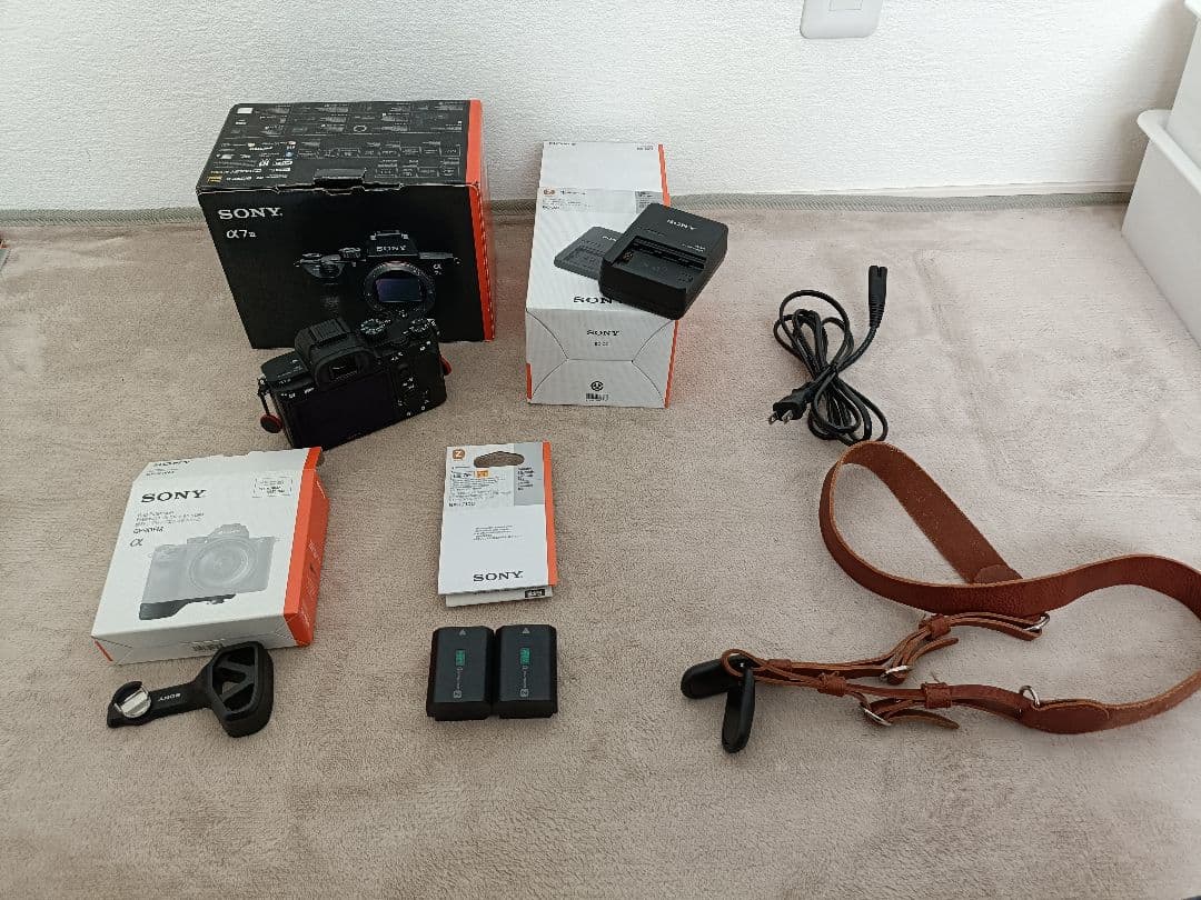 SONY α7ⅲ　シャッター回数　1982回　超美品　柿の種