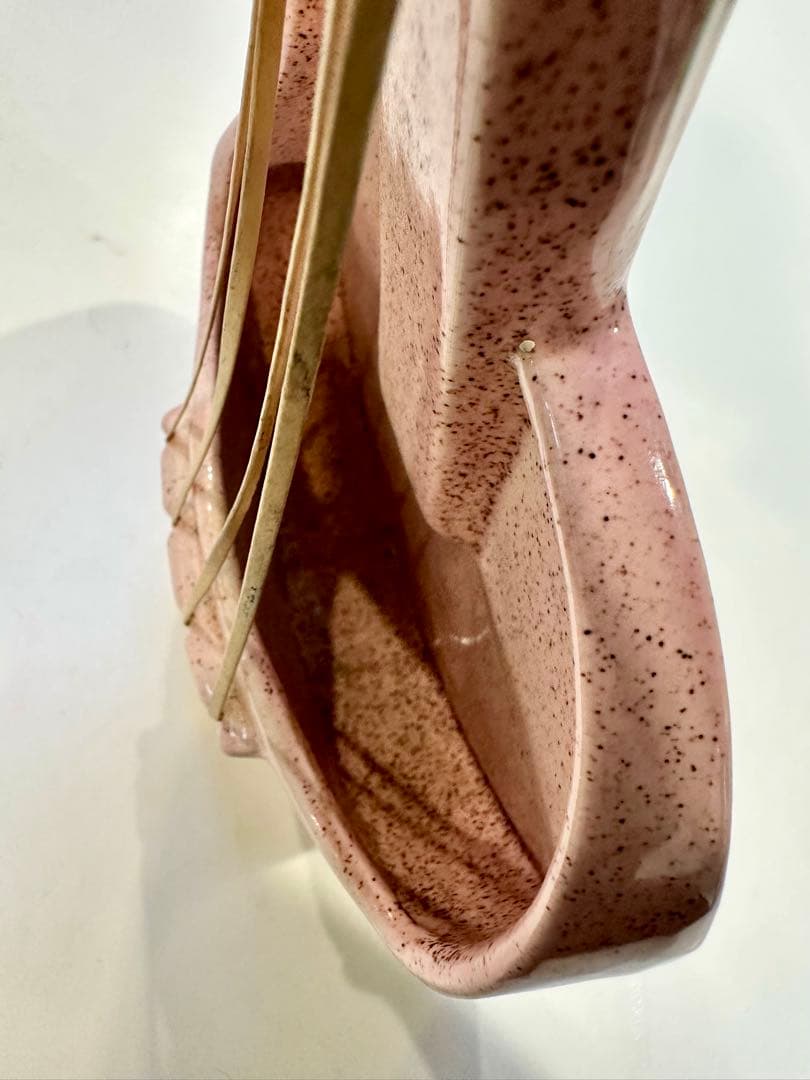 Red Wing USA ヴィンテージ バイオリン型 壁掛けプランター｜陶器