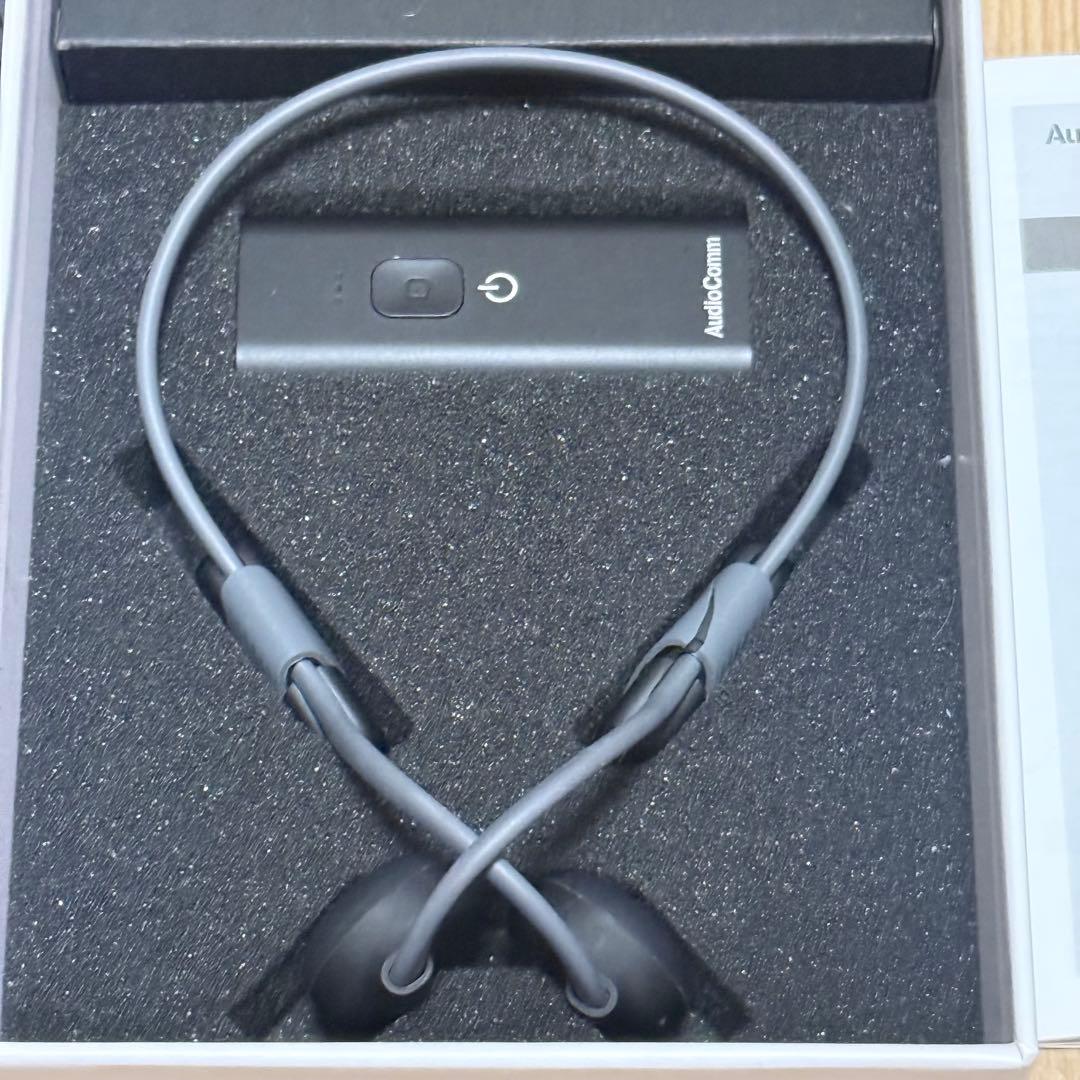 株式会社オーム電気　骨伝導イヤホン＋集音器