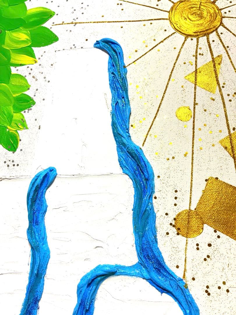 開運絵画　オリジナル　２点