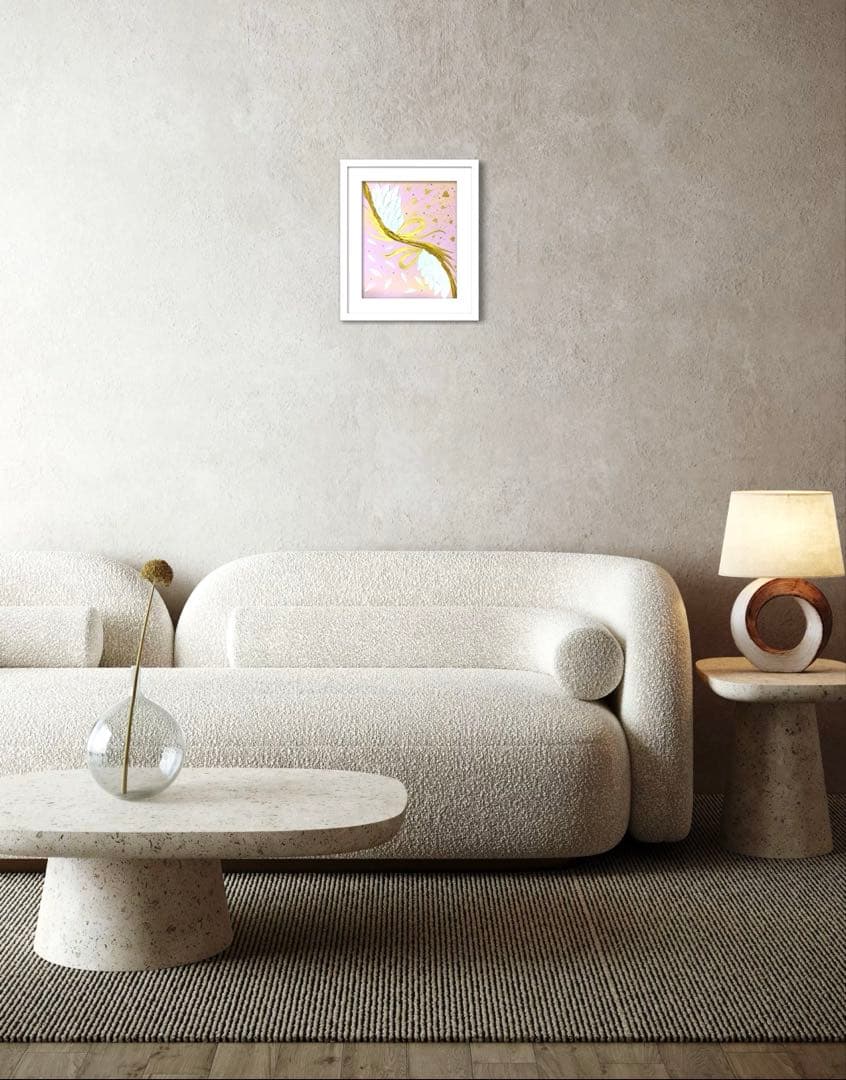 開運絵画　オリジナル　２点