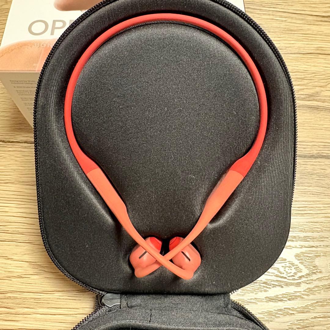 SHOKZ OPENRUN PRO 骨伝導イヤホン オレンジ