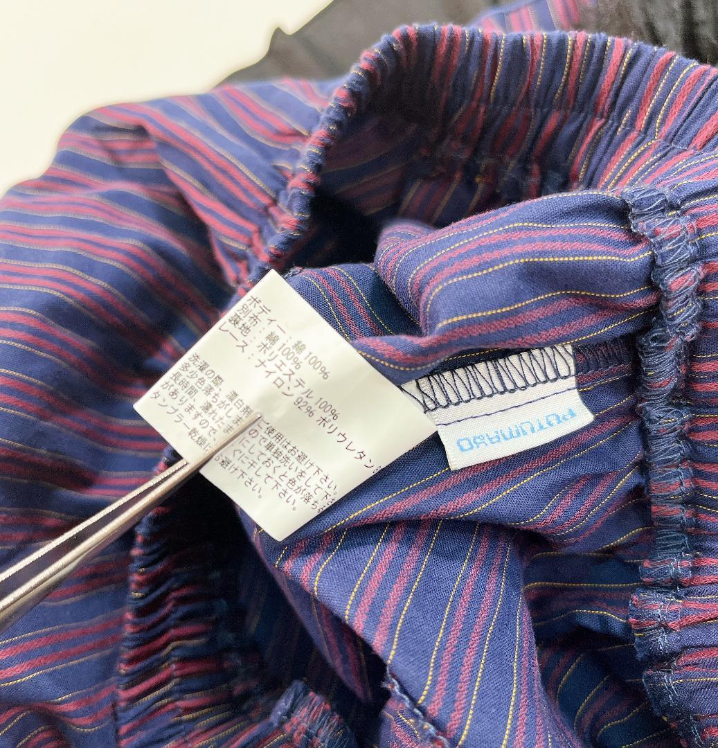 PUTUMAYO プトマヨ ティアード スカート フリル レース 紫