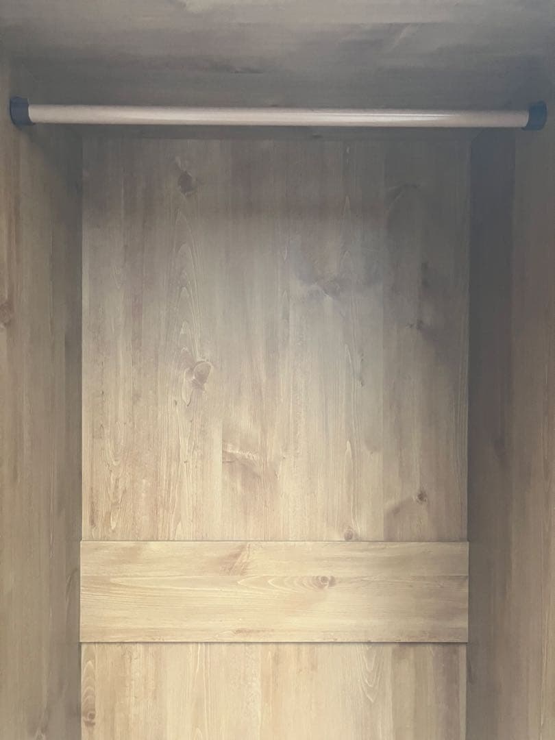 ワードローブ ライトブラウン