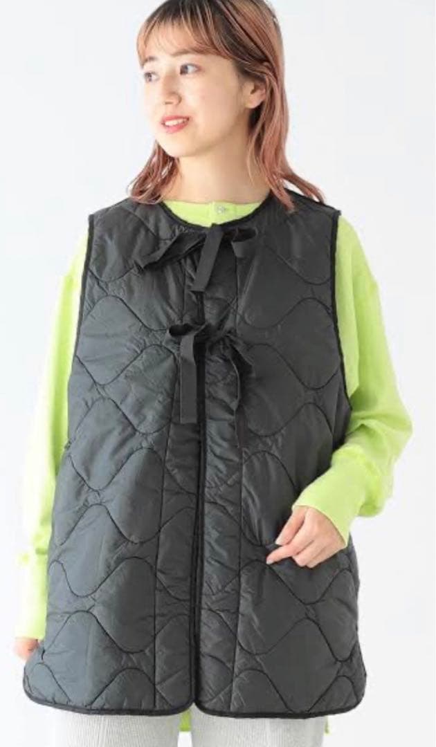 BEAMS BOY / リップストップ サーモ ライナー ベスト