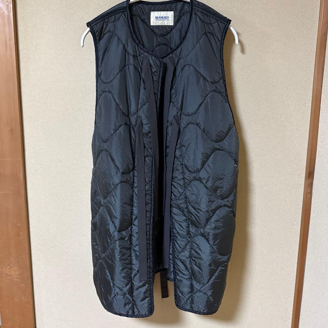 BEAMS BOY / リップストップ サーモ ライナー ベスト
