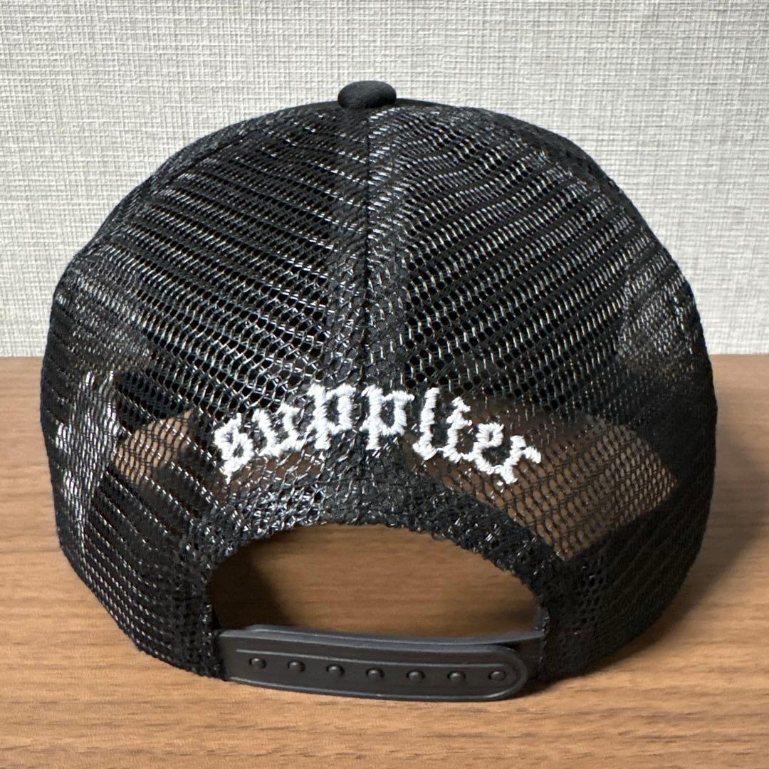 SUPPLIER /サプライヤー　メッシュキャップ　ブラック