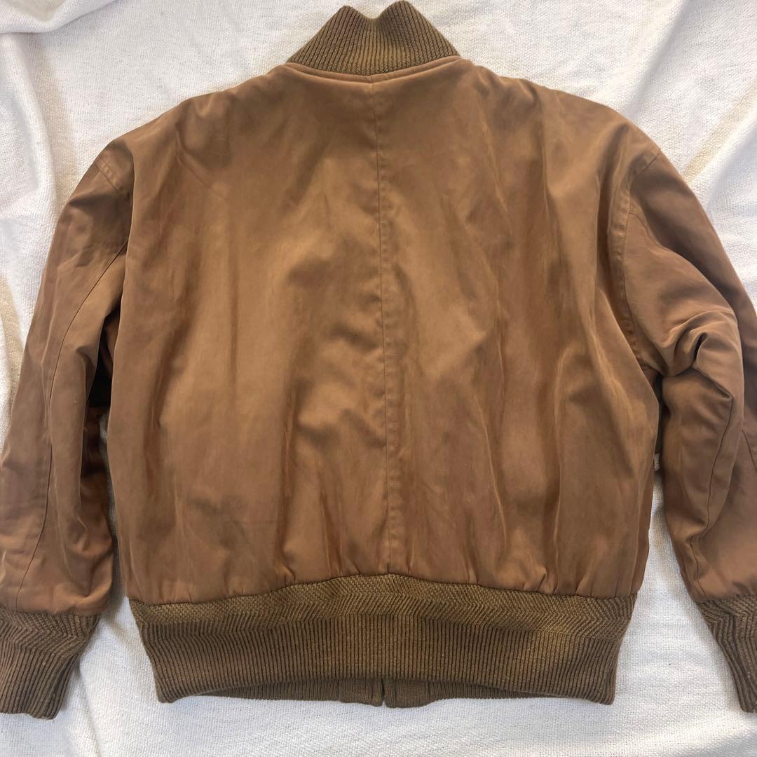 Lui Chantant リバーシブル ニットブルゾン 馬柄