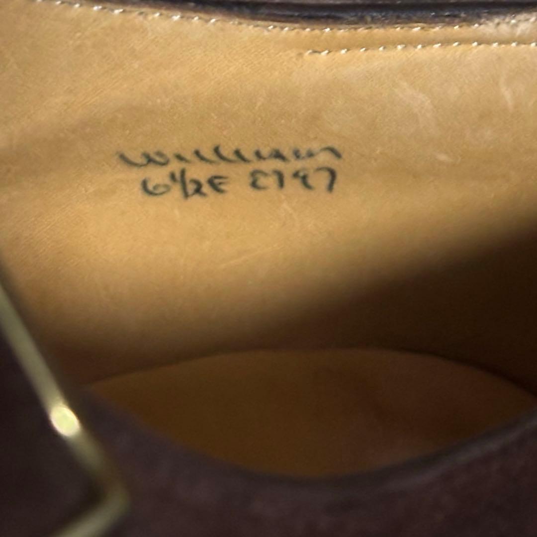 h*o様 美品✨JOHN LOBB スエードWILLIAM6.5E 8797ラス