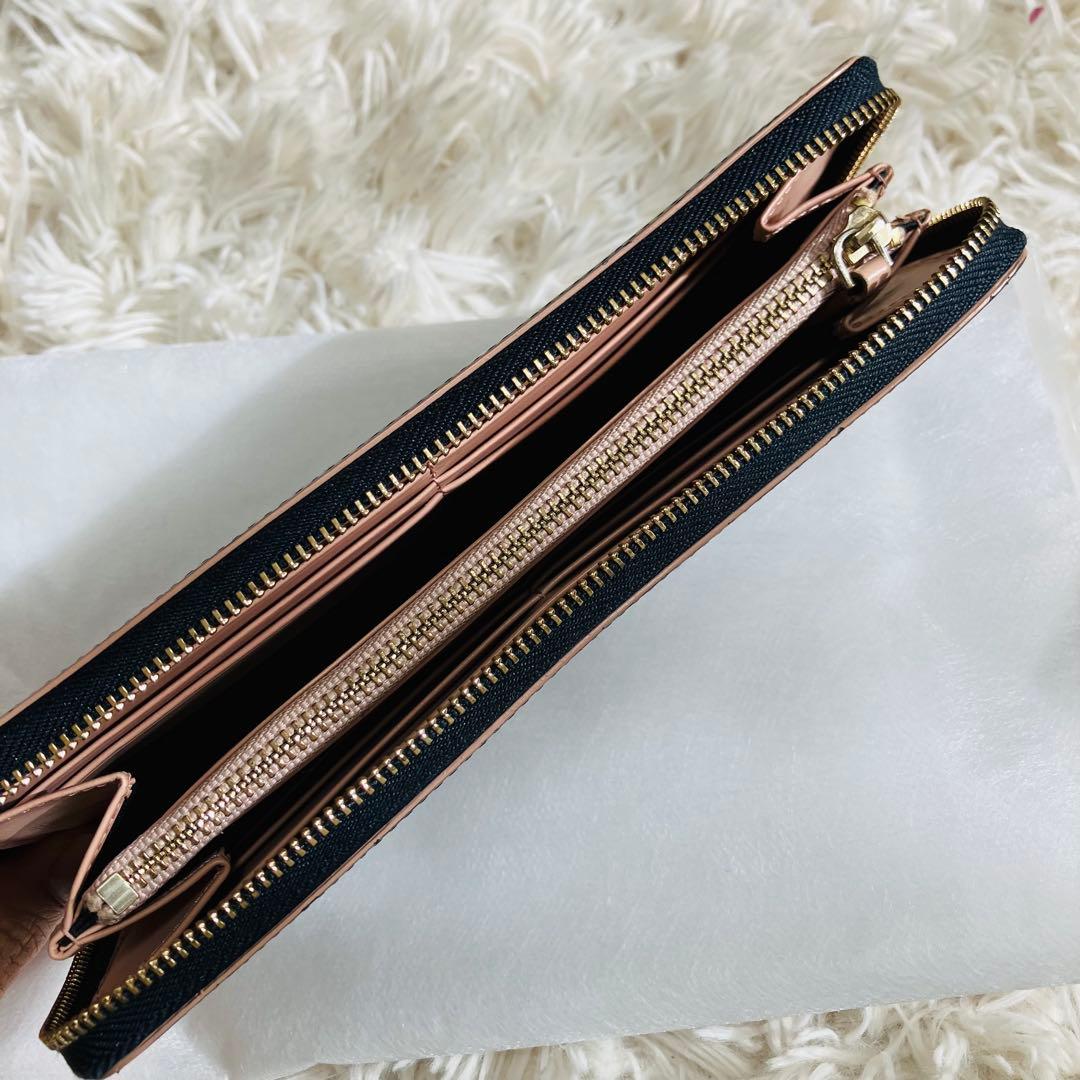 ポールスミス キャットドゥードゥル　ラウンドファスナー　長財布 猫　総柄