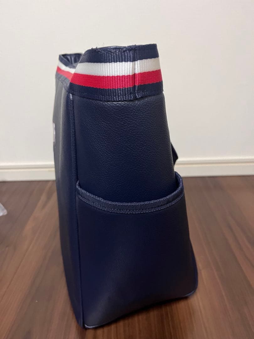 トミーフィルフィガー　トートバッグ　GOLF ゴルフ　バッグ　ネイビー　トート