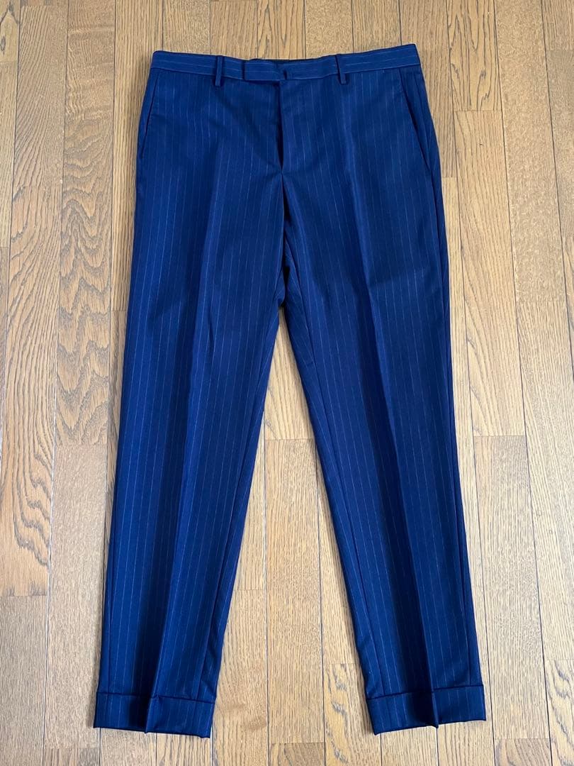 BOGLIOLI ボリオリ K.JACKET ネイビー チョークストライプスーツ