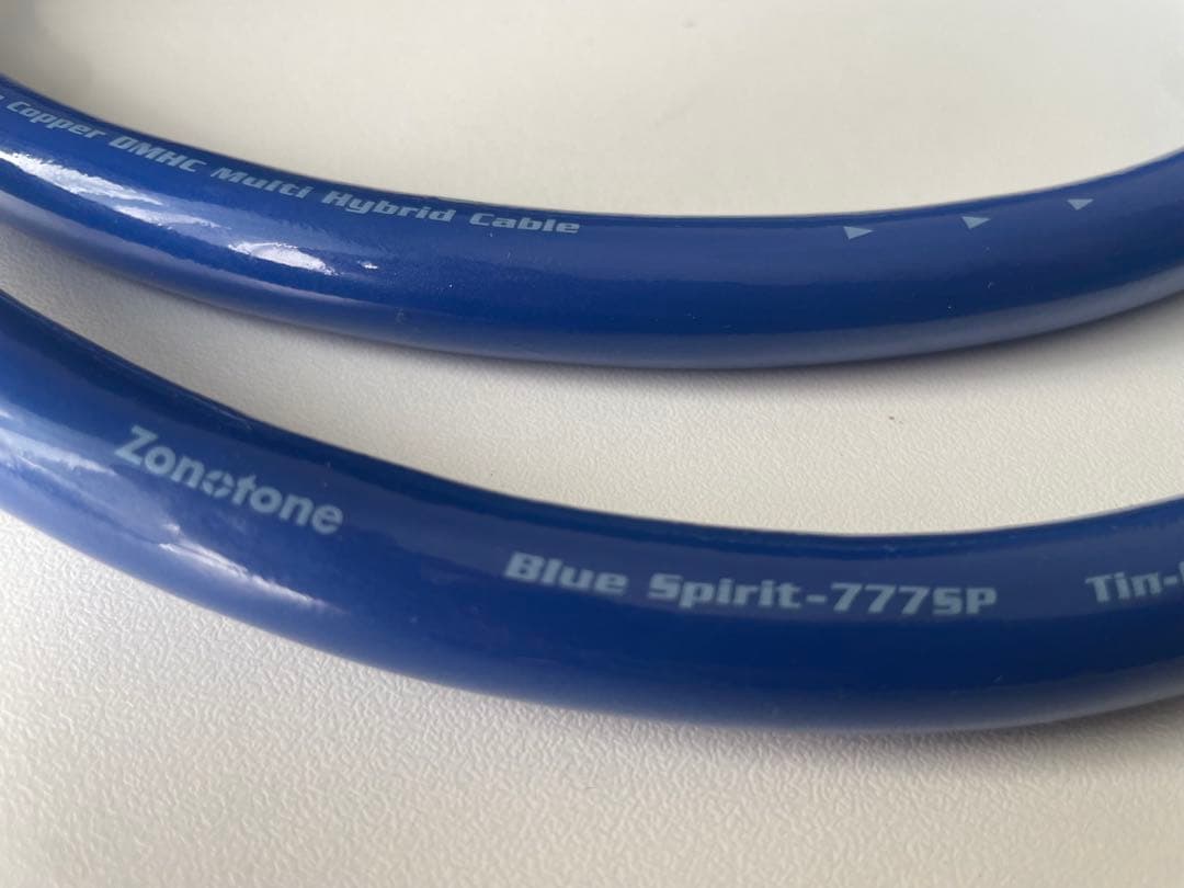 Zonotone Blue Spirit 777SP スピーカーケーブル