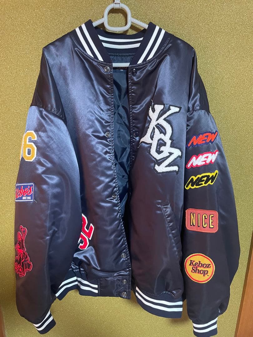 ケボズ Keboz スタジャン MA-1 XL