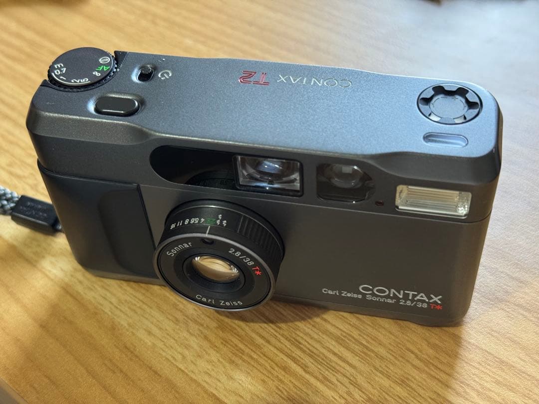 ❁完動/美品❁CONTAX コンタックス T2 チタンブラック フィルムカメラ
