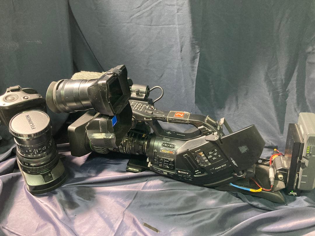 SONY PMW EX3業務用ビデオカメラ キヤノンズームレンズなどおまけ付き！