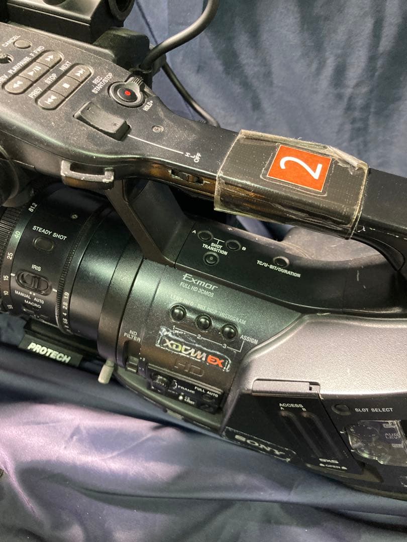 SONY PMW EX3業務用ビデオカメラ キヤノンズームレンズなどおまけ付き！