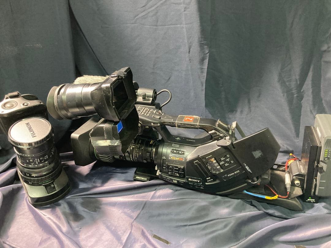 SONY PMW EX3業務用ビデオカメラ キヤノンズームレンズなどおまけ付き！