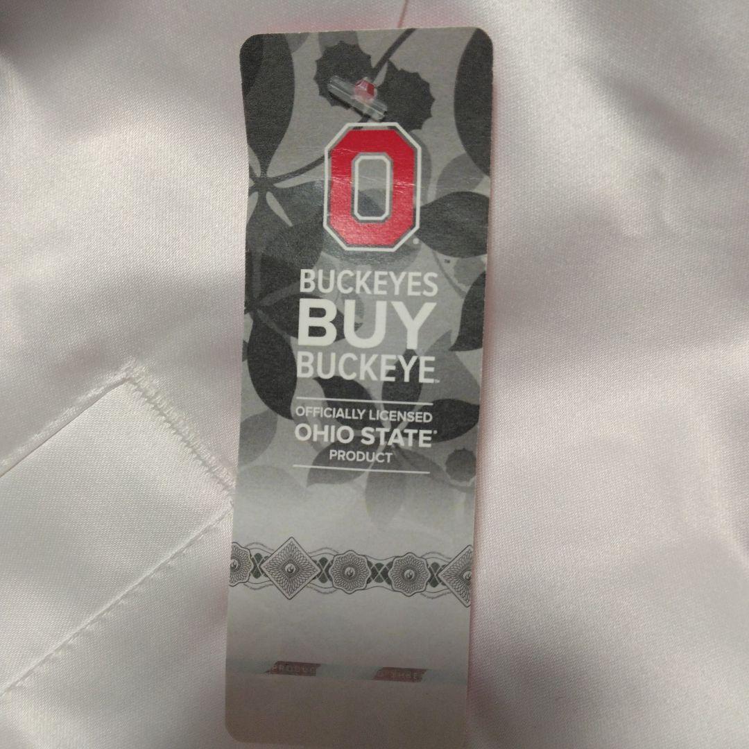 新品　 NCAA　アメフトスタジャン　刺繍ロゴ　バックアイズ 　ゆったり　XL