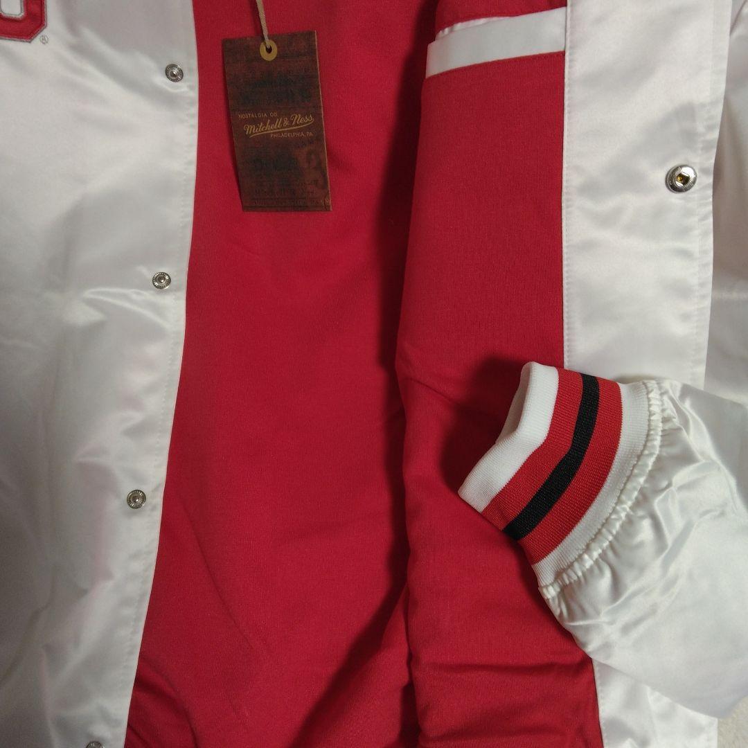 新品　 NCAA　アメフトスタジャン　刺繍ロゴ　バックアイズ 　ゆったり　XL