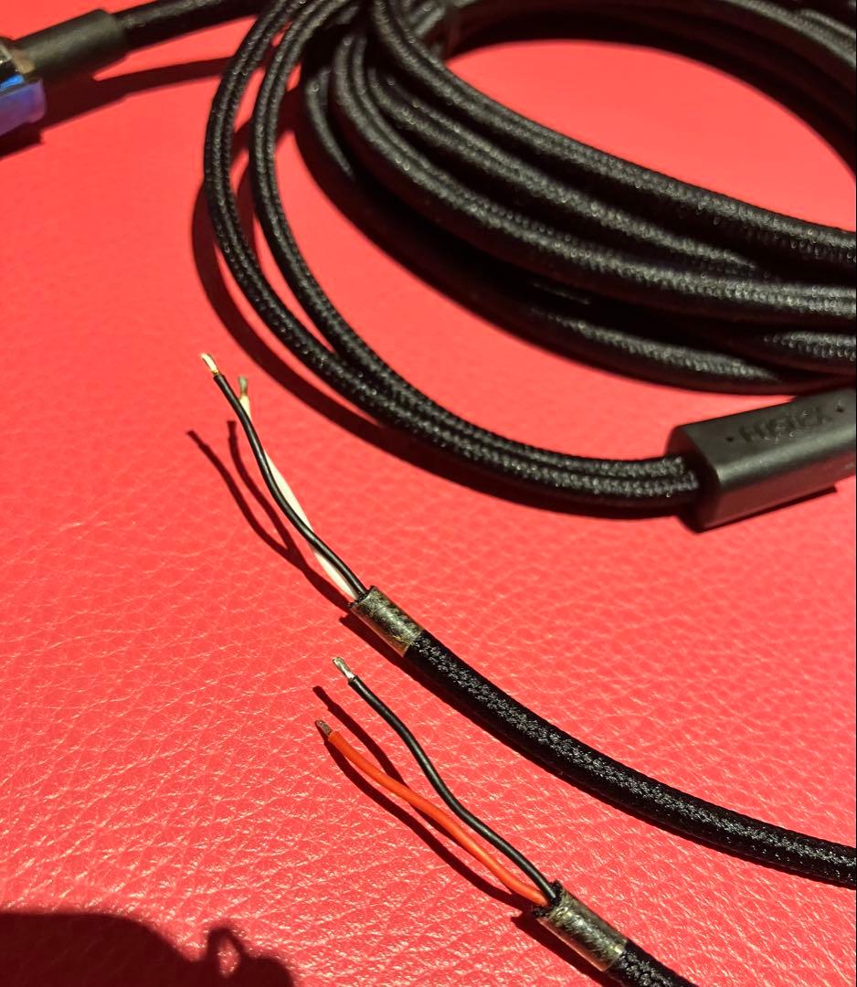 お値下げ:.。✽ Fostex ヘッドホンケーブル 6.3mm 約3メートル