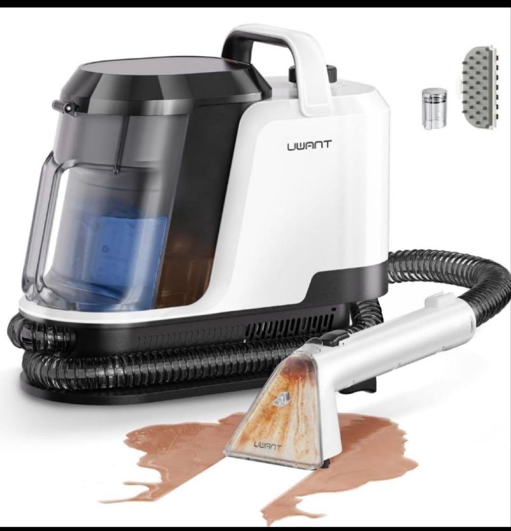 強力吸引！リンサークリーナー 軽量 コンパクト カーペット 掃除用品