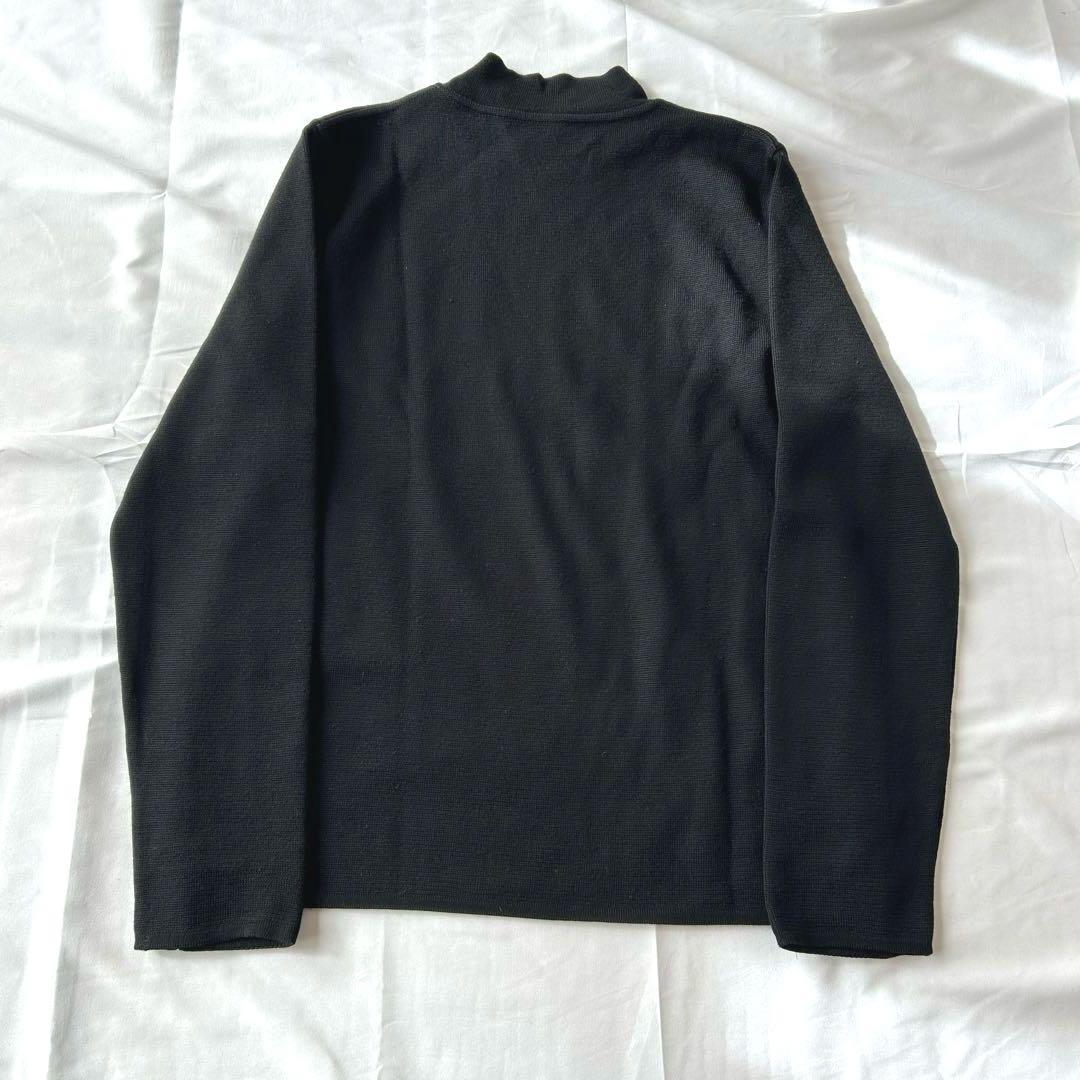 PRADA archive ニット ナイロン 切替 ハイネック セーター 48