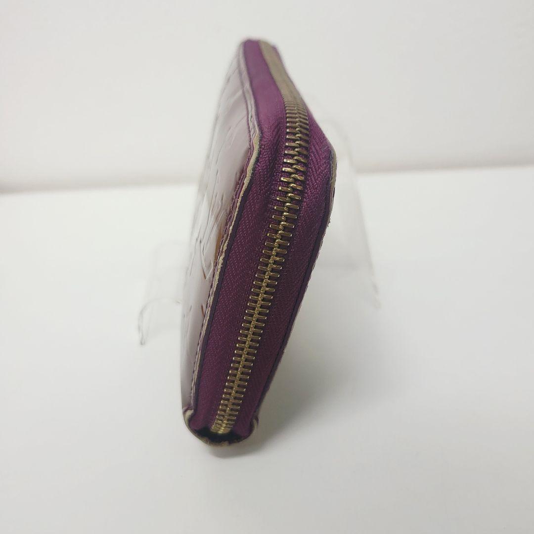 ジ*ジ様 ルイヴィトン ヴェルニ ジッピーウォレット 長財布 アマラント