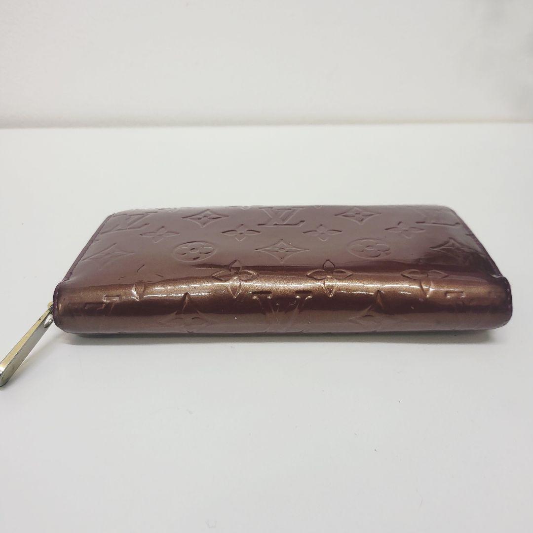 ジ*ジ様 ルイヴィトン ヴェルニ ジッピーウォレット 長財布 アマラント