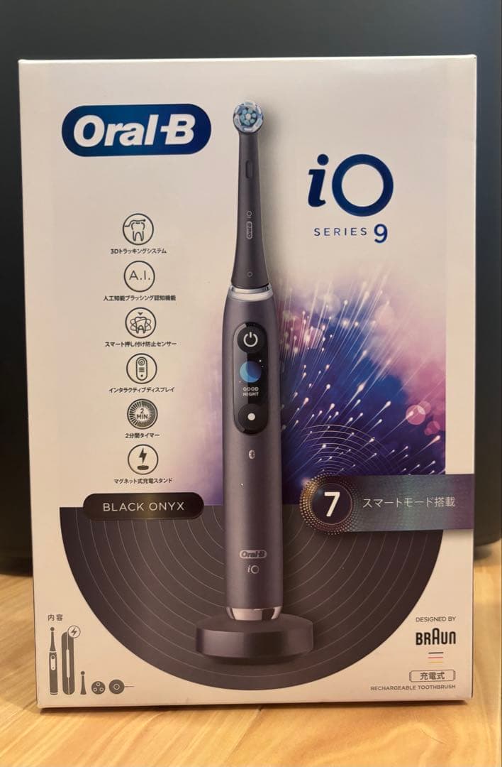 Oral-B iO Series 9 電動歯ブラシ本体 ブラックオニキス