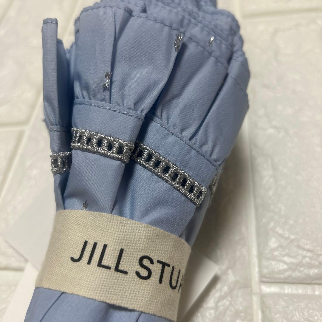 新品ジルスチュアート　日傘　晴雨兼用　一級遮光　楽折り　コンパクト傘