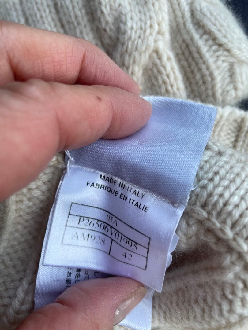 CHANELカシミヤパンツ