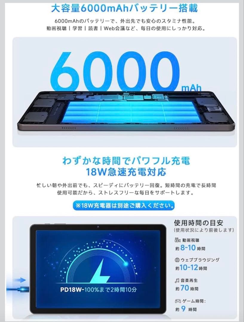 【国内正規品】PHILIPS Android15 タブレット 10インチ