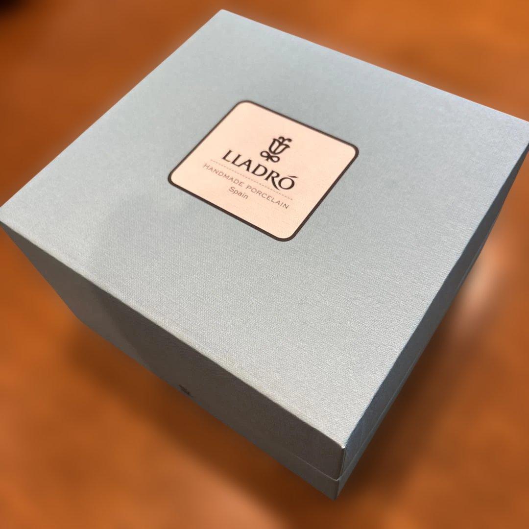 【箱・緩衝材あり・未使用】LLADRO リヤドロ おめかししようね