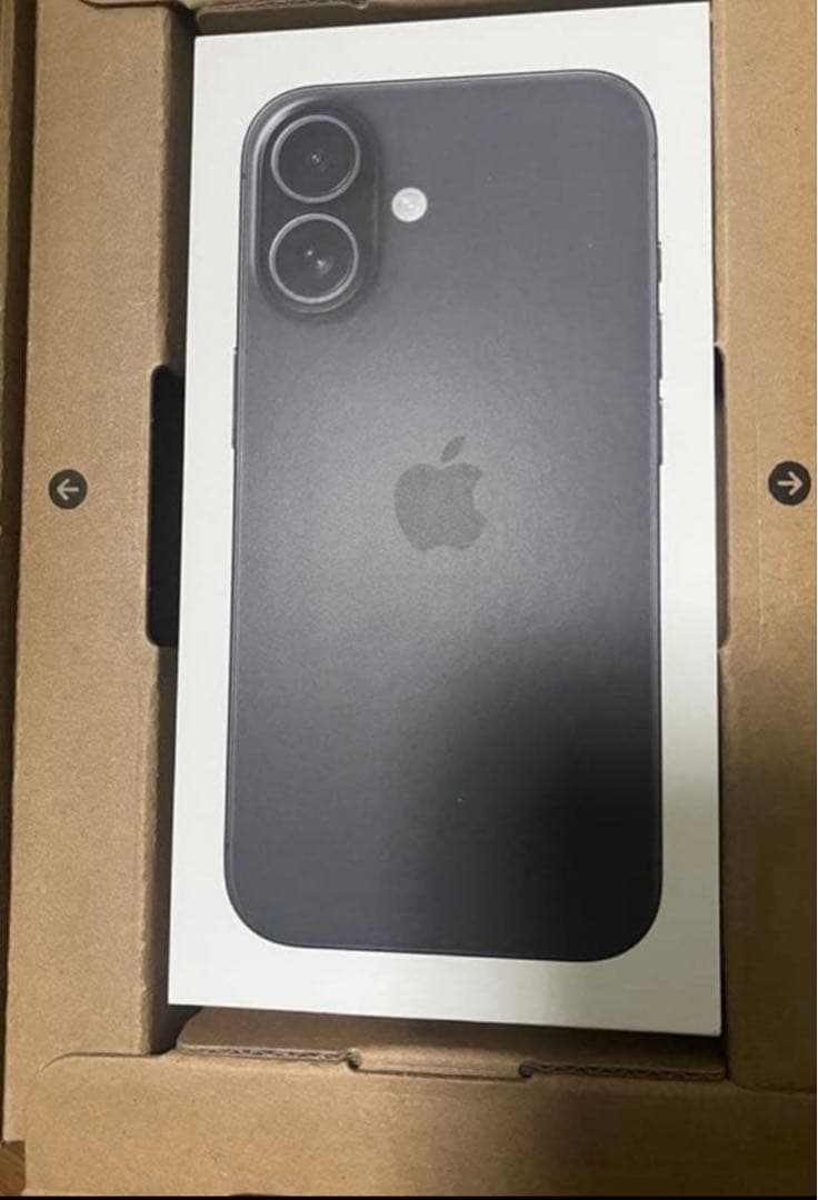 Apple iPhone 16 128GB 未開封 新品 ブラック